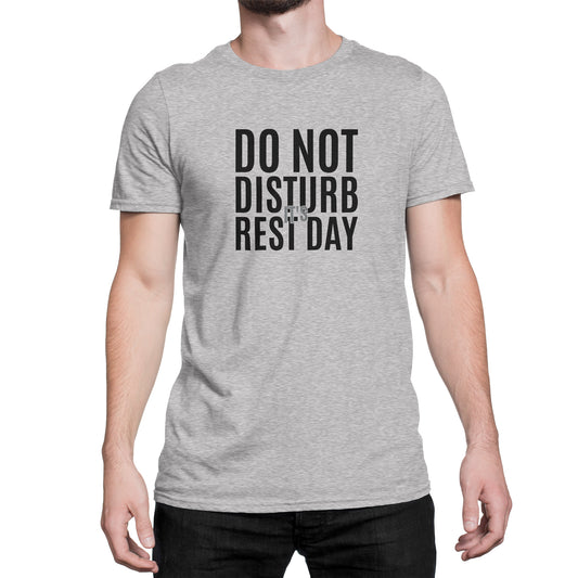 Camiseta Estampada Hombre | Do Not Disturb It's Rest Day