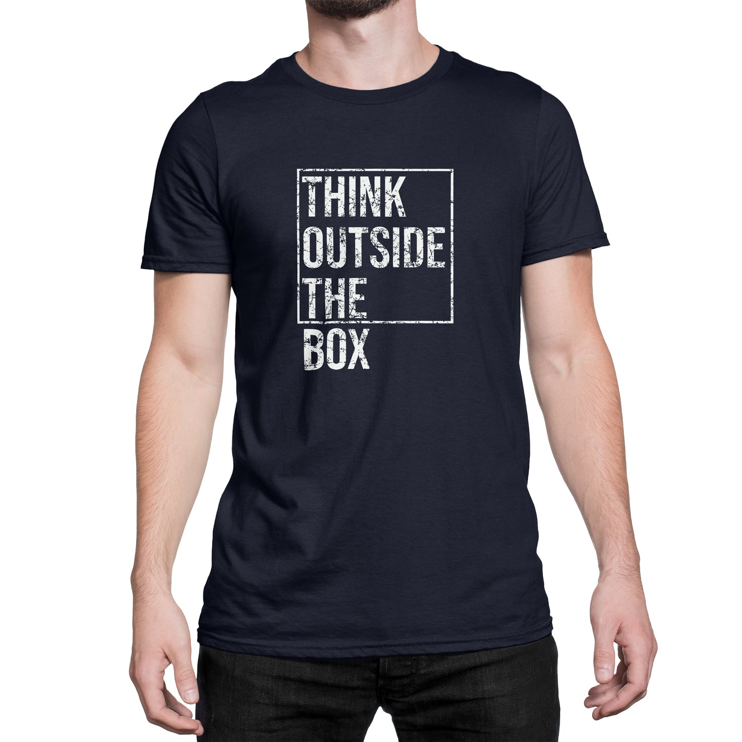 Camiseta Estampada Hombre | Think Outside The Box