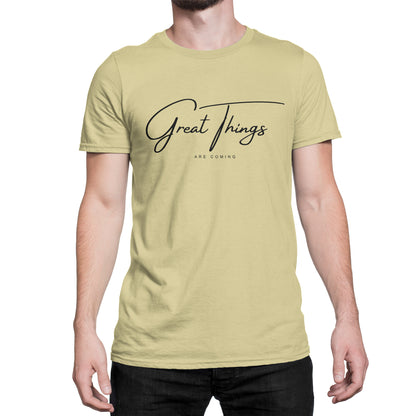 Camiseta estampada Hombre | Great Things