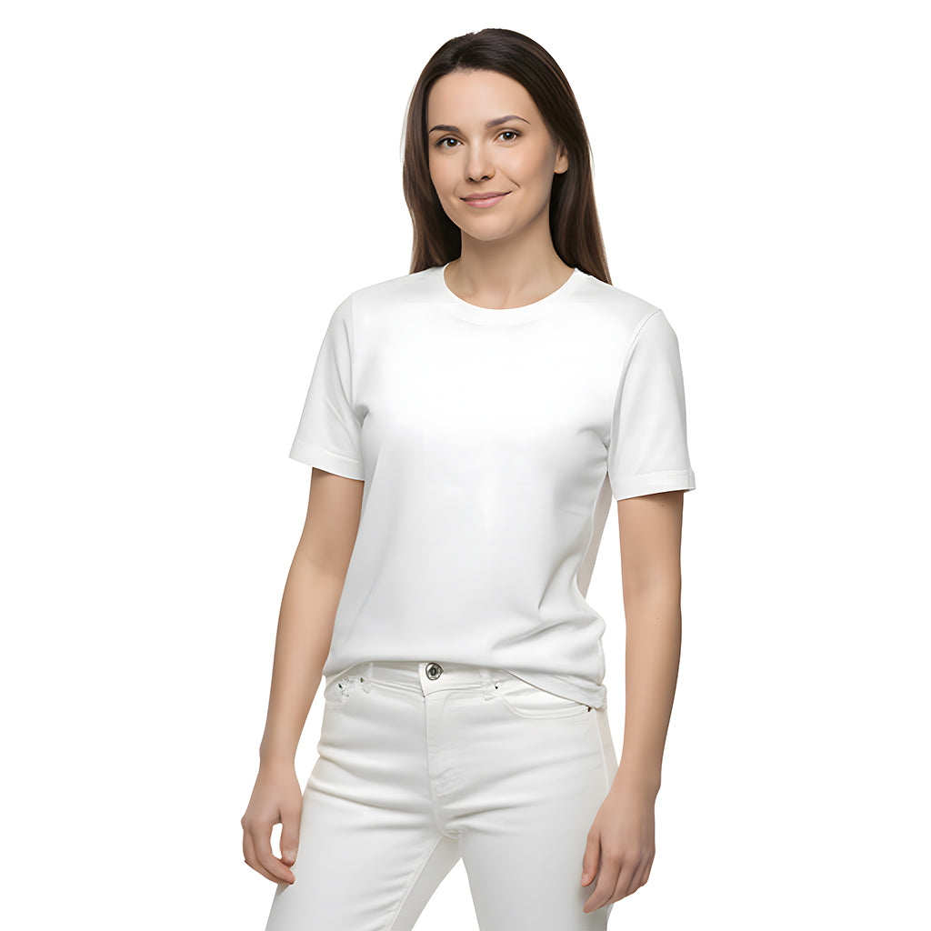 Camiseta Básica Mujer | Unicolor W0008