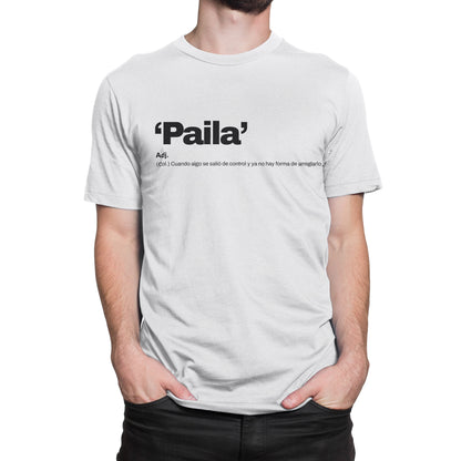 Camiseta Estampada Hombre | 'Paila'