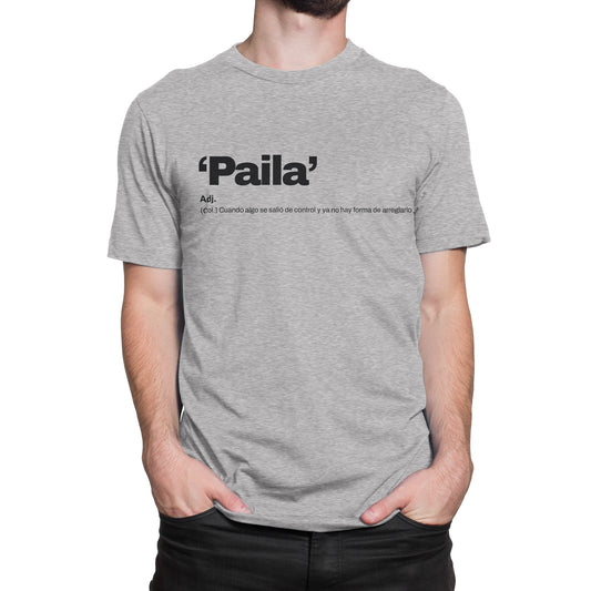 Camiseta Estampada Hombre | 'Paila'