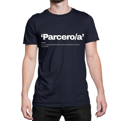 Camiseta Estampada Hombre | 'Parcero/a'