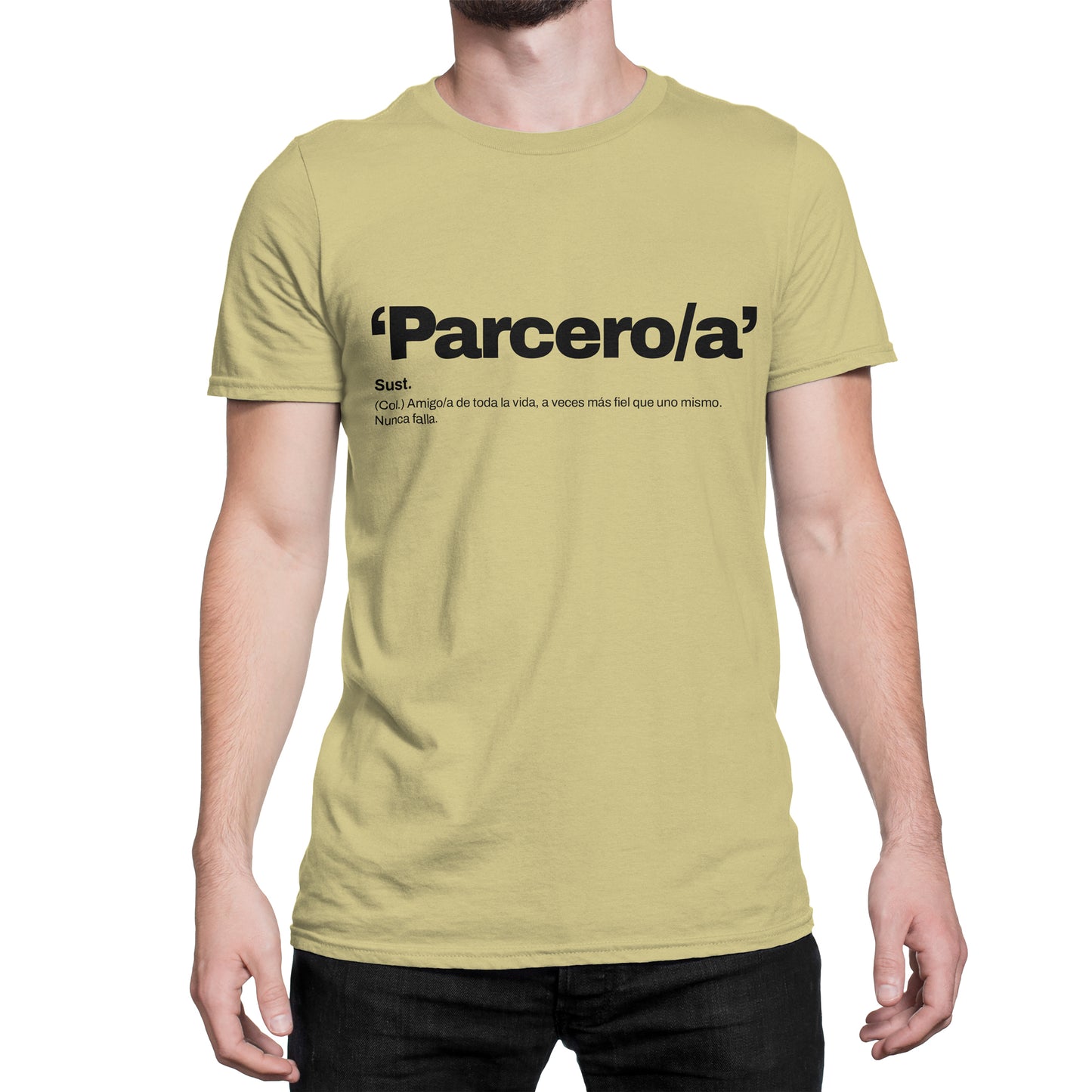 Camiseta Estampada Hombre | 'Parcero/a'
