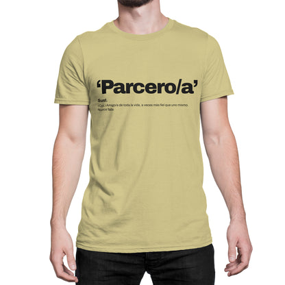Camiseta Estampada Hombre | 'Parcero/a'
