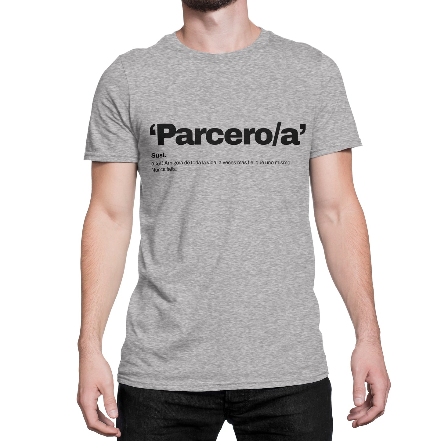 Camiseta Estampada Hombre | 'Parcero/a'