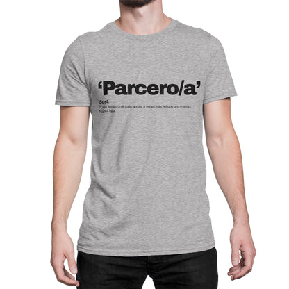 Camiseta Estampada Hombre | 'Parcero/a'