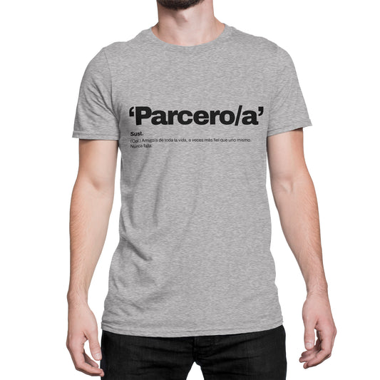 Camiseta Estampada Hombre | 'Parcero/a'