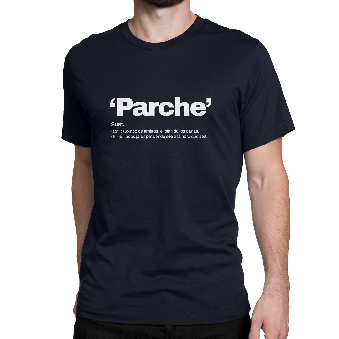 Camiseta Estampada Hombre | 'Parche'