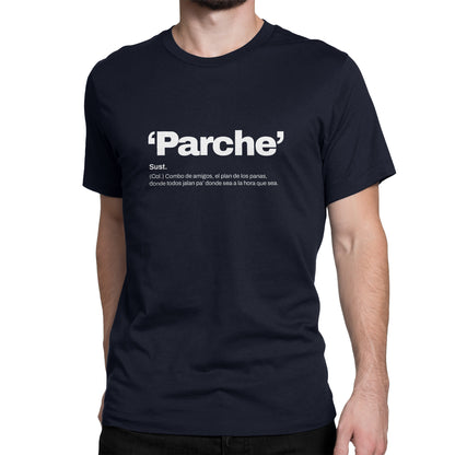 Camiseta Estampada Hombre | 'Parche'