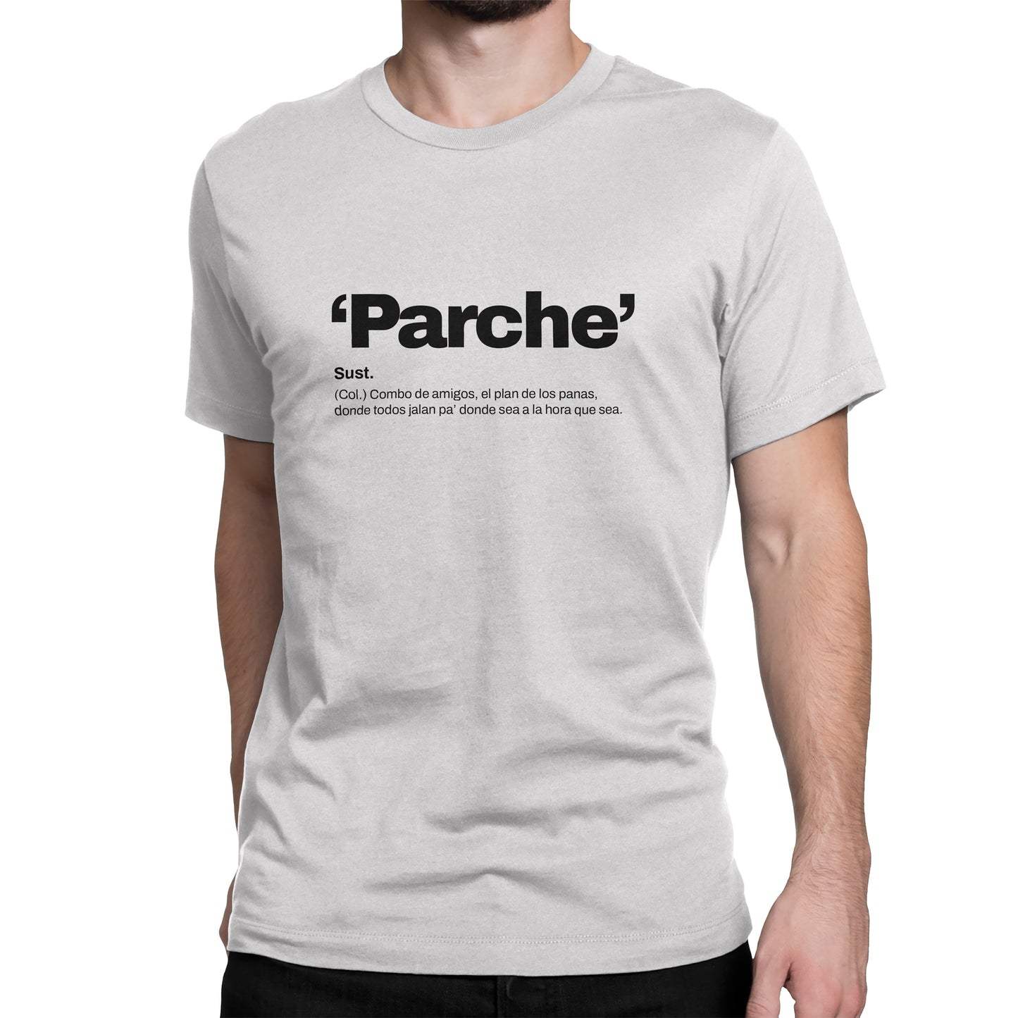 Camiseta Estampada Hombre | 'Parche'