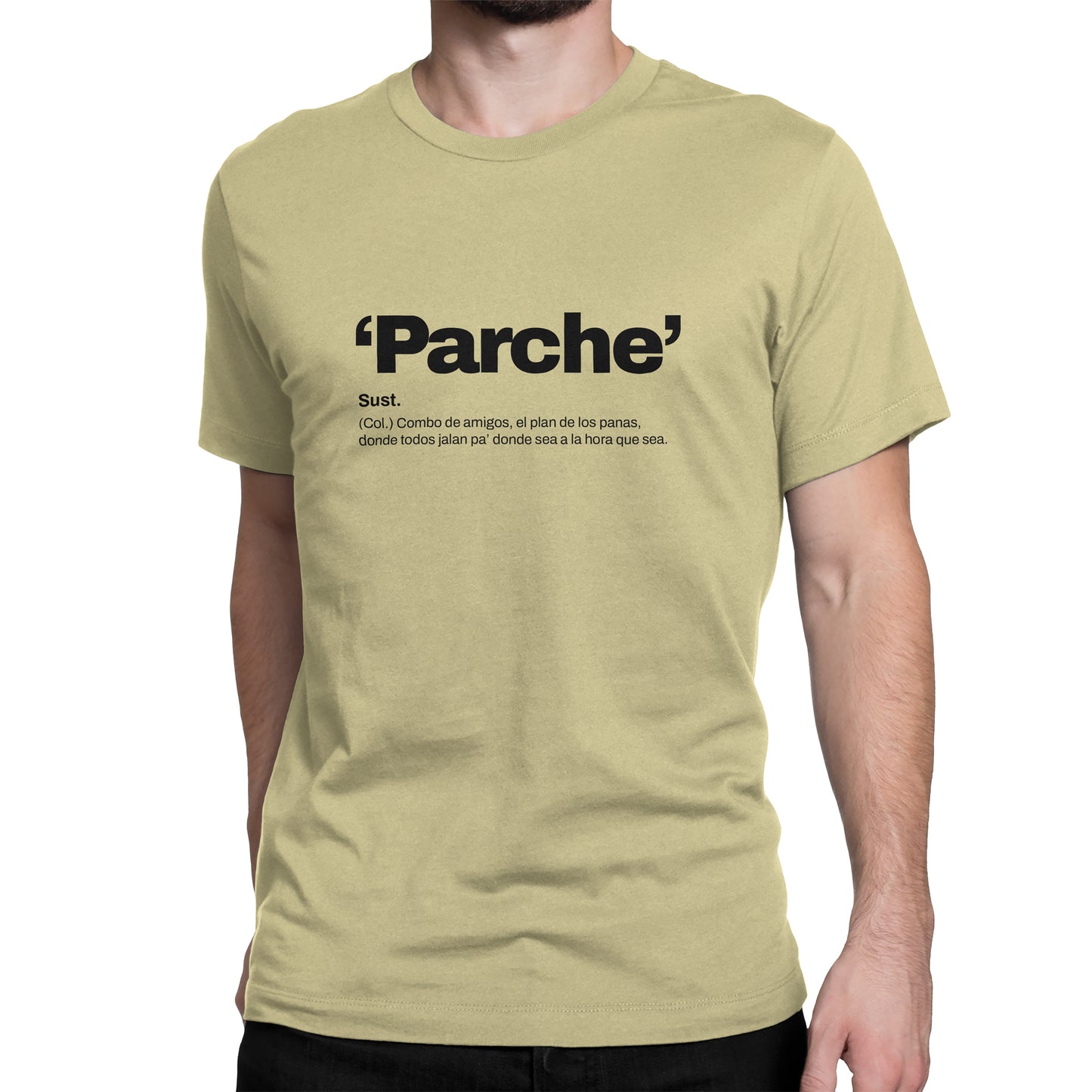 Camiseta Estampada Hombre | 'Parche'