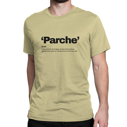 Camiseta Estampada Hombre | 'Parche'