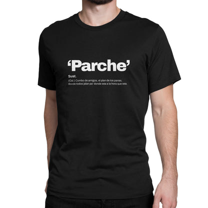 Camiseta Estampada Hombre | 'Parche'