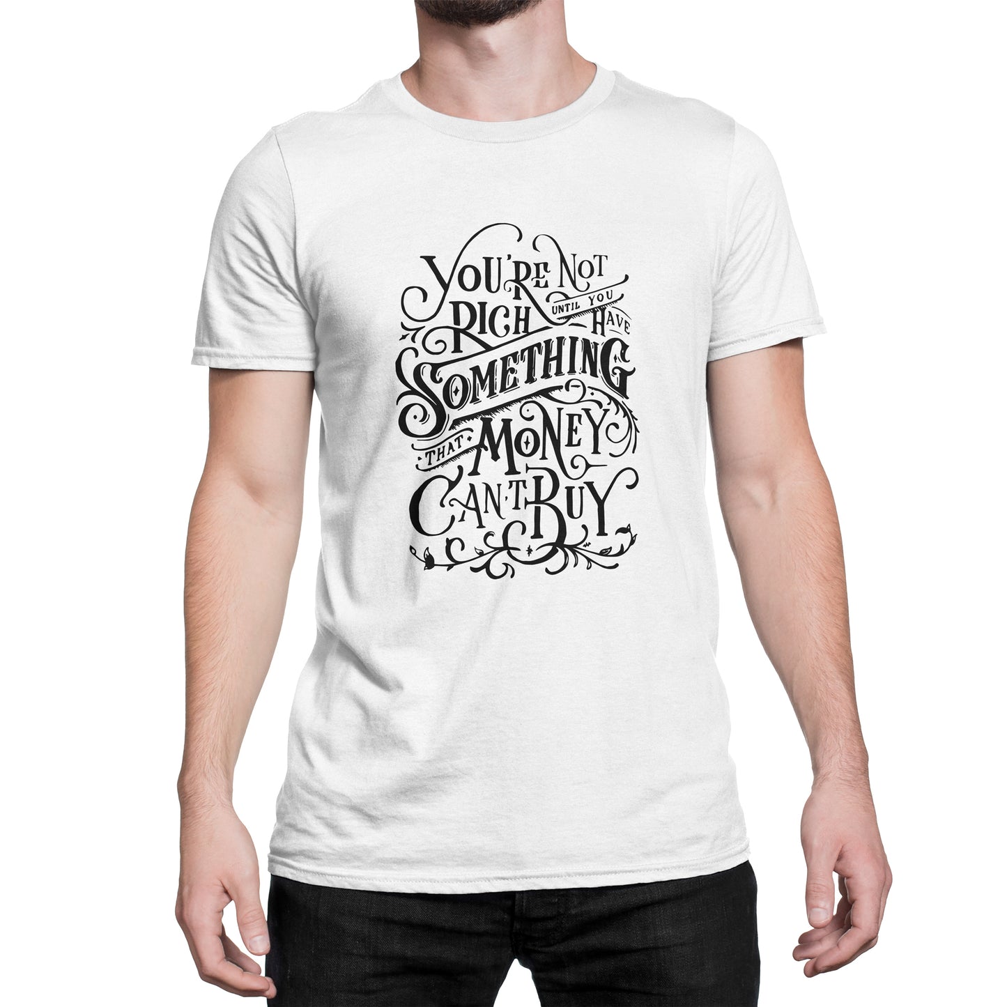 Camiseta Estampada Hombre | You're Not Rich