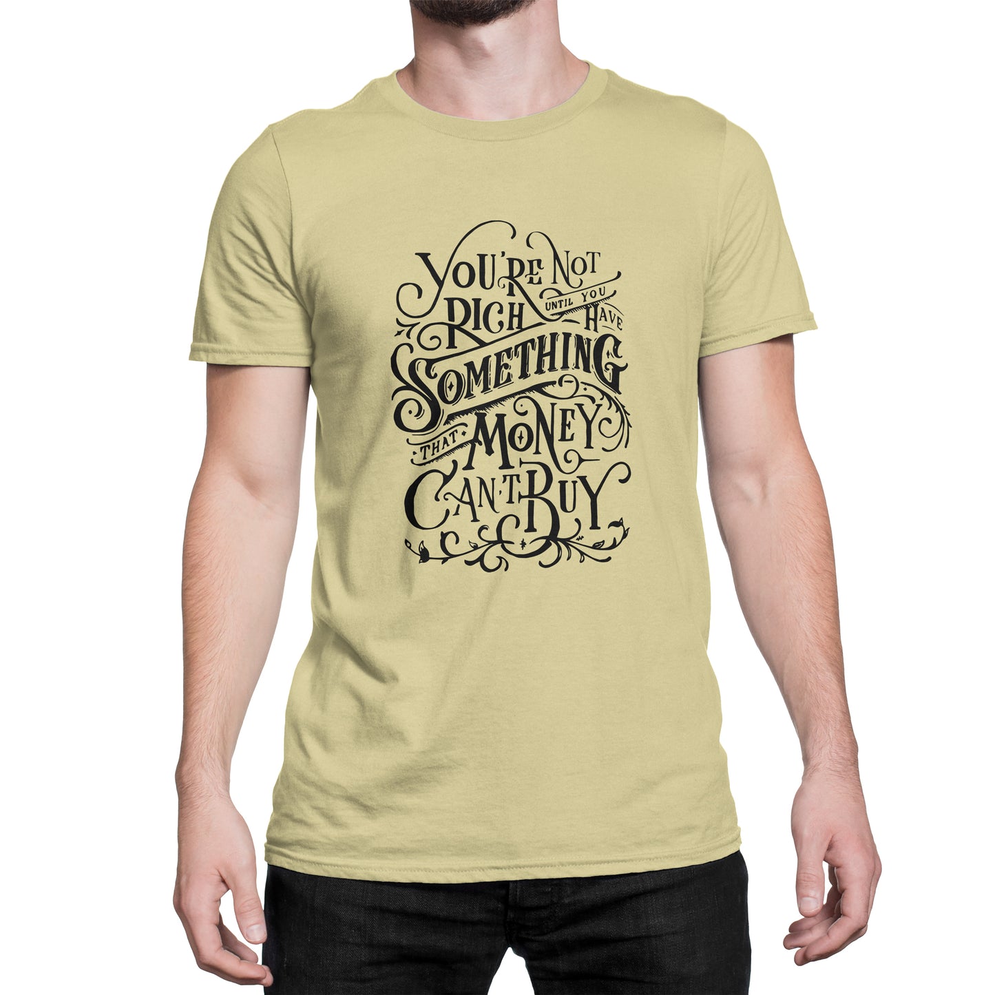 Camiseta Estampada Hombre | You're Not Rich