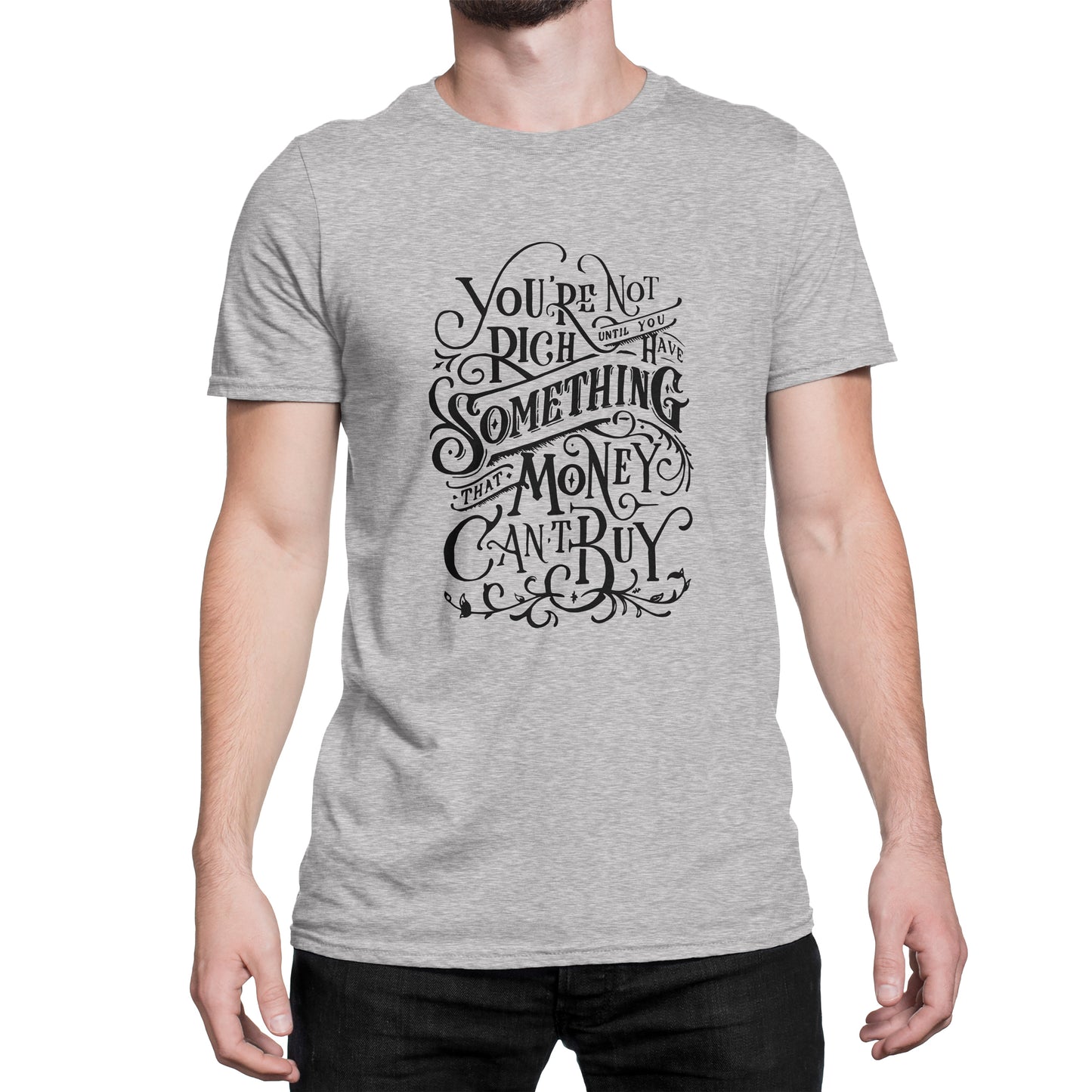 Camiseta Estampada Hombre | You're Not Rich