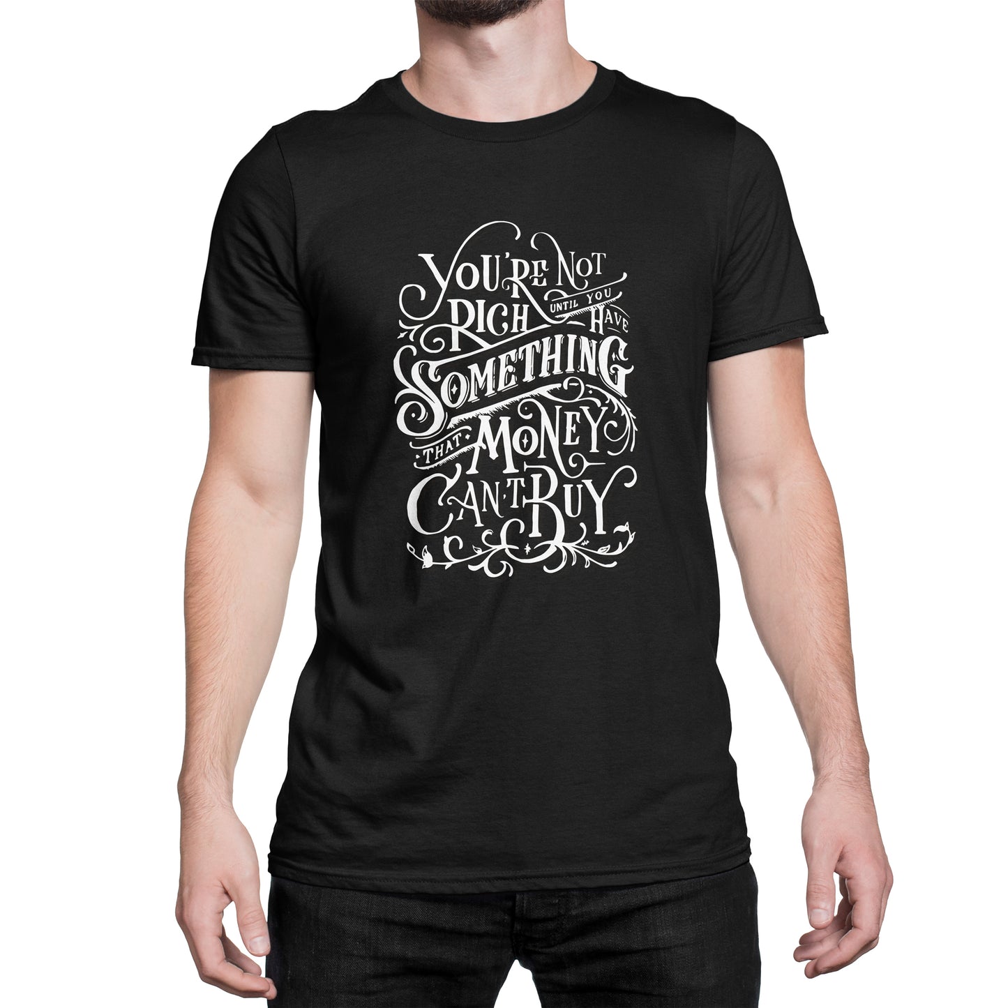 Camiseta Estampada Hombre | You're Not Rich
