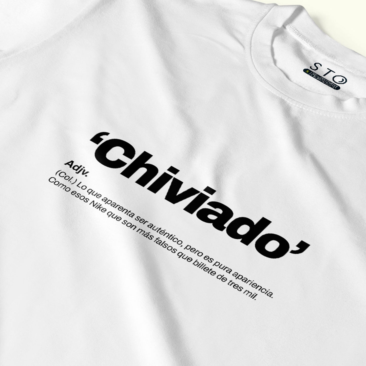 Camiseta Estampada Mujer | 'Chiviado'