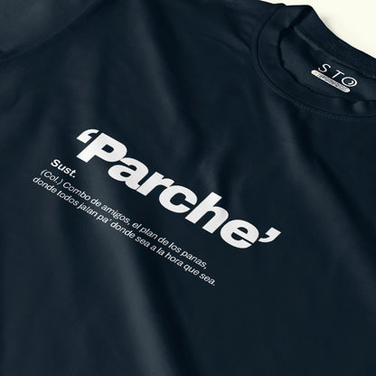 Camiseta Estampada Hombre | 'Parche'